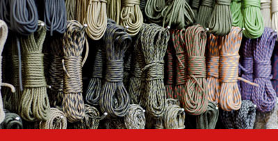 we manufacture industrial chords, shoelaces and more.